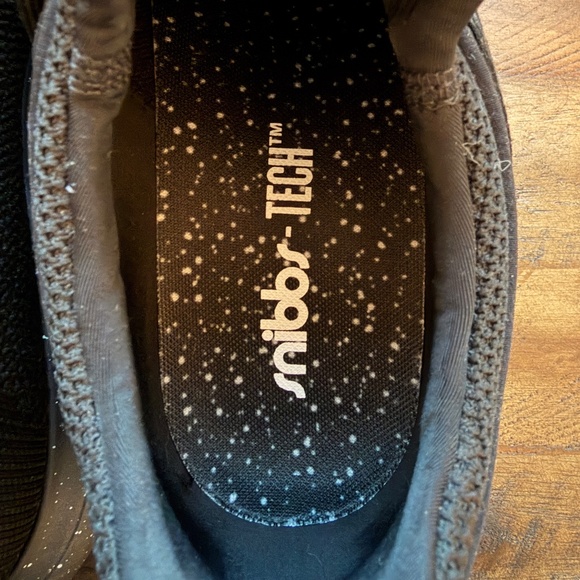 Snibbs Orbit Black Speckle Lace Up Sneakers Mens 11.5 Gym Shoes - Picture 7 of 9